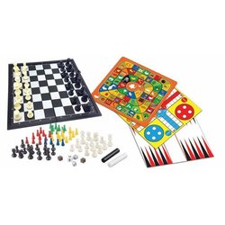 Magnetisches Brettspiel - 8 Spiele in 1 Box
