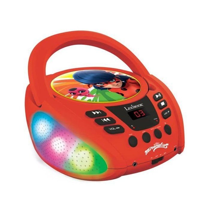 MIRACULOUS - Bluetooth CD-speler - Verlicht