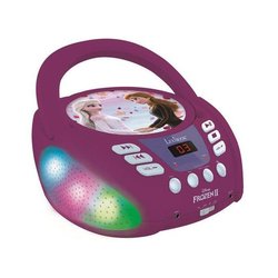 Frozen Bluetooth CD Player with Light Effects
