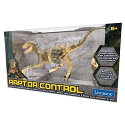 LEXIBOOK - RC Velociraptor - Remote Control Simulation Dinosaur - Engl