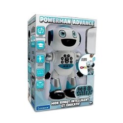 Robot programable Powerman con cuestionario, música, juegos, lanzamien