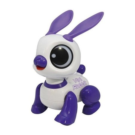 Power Rabbit Mini - Conejo Robot con Efectos de Luz y Sonido, Control 