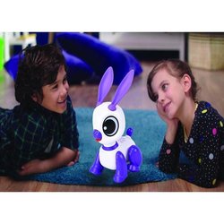 Power Rabbit Mini - Conejo Robot con Efectos de Luz y Sonido, Control 
