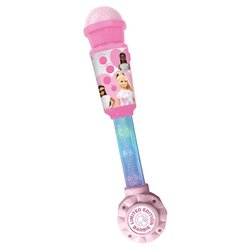Barbie-microfoon met oplichtende buis, luidspreker (aux-ingang), melod