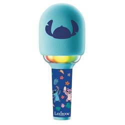 Lexibook  Karaoke-Stitch-Mikrofon  3 Modi und 4 Spracheffekte  USB-