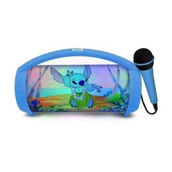 Altavoz Bluetooth inalámbrico iluminado portátil con micrófono Stitch