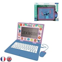 Ordinateur éducatif - LEXIBOOK - Stitch - 170 activités - Bilingue EN/