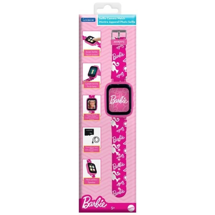 Barbie kleurenschermhorloge met camera en 8 GB geheugenkaart