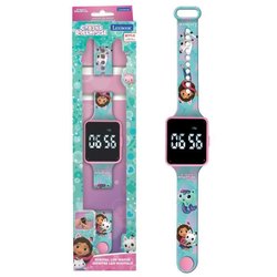 Lexibook - Gabby and the Magic House - Connected LED watch - Adjustabl