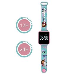 Lexibook - Gabby and the Magic House - Connected LED-horloge - Verstel