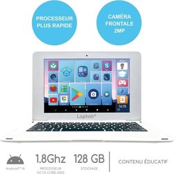 Ordinateur portable tactile LAPTAB pour enfant de 7 ans et plus, écran