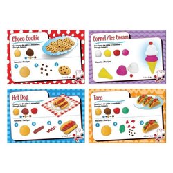 LEXIBOOK - Super Chef Zachte en kneedbare modelleerkleiset