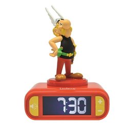LEXIBOOK - Réveil veilleuse digital - Asterix - 3D lumineux et sonore 