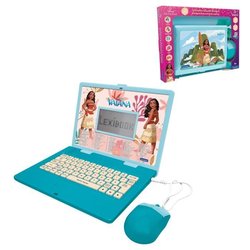 Vaiana computer didattico bilingue con 124 attività (EN/FR)