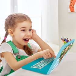 Vaiana computer didattico bilingue con 124 attività (EN/FR)