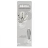BEABA Biberon pieghevole a goccia Fiore grigio