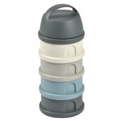 BEABA, Dosser Box, 4 compartimenten, mineraal grijs / blauw