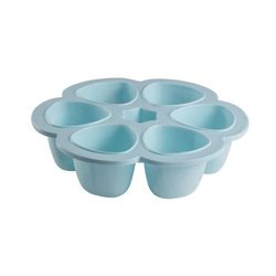 BEABA Multiportions silicone 6x150 ml blue