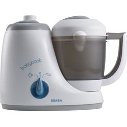 BEABA 4-in-1 babykeukenrobot - babykoek origineel grijs / blauw