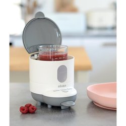 BEABA Bib expresso nuovo bianco / grigio