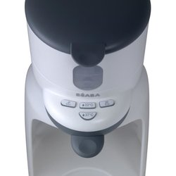 BEABA Bib expresso nuovo bianco / grigio