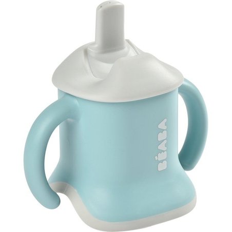 BEABA evoluclip 3 in 1 airy green mug