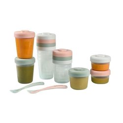 BEABA Pack 1st meal Eucalyptus (2x90ml + 4x150ml + 6x250ml + 2 scoops 