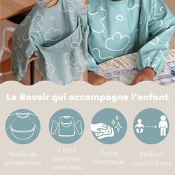 Coffret cadeau 1er repas - BEABA - Vert Sauge