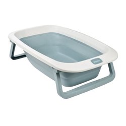 BEABA, Foldable bathtub - 920403 - Eazy Pop Camélé O bathtub - Baltic 