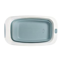 BEABA, Bañera plegable - 920403 - Bañera Eazy Pop Camélé O - Azul bált