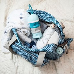 BEABA Sac a langer Geneve II PLAY PRINT blauw - 23L