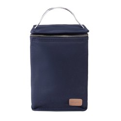 BEABA, Insulated lunch pouch Navy blue / stripes