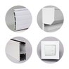 FRANCIA COMBI Persiana enrollable de PVC de doble pared - Al. 1,4 x An