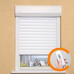 FRANCIA COMBI Persiana enrollable de aluminio - H. 140 x W. 120 cm - F