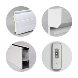 ALU tapparella bianco H 1m40