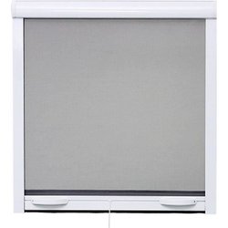 Fenetre mosquito net L125 x H145 cm in white lacquered aluminum - Invi