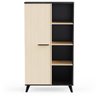 Wohnzimmerset - Sideboard, Hohes Sideboard, Ausziehtisch - KENT - Eich