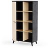 Wohnzimmerset - Sideboard, Hohes Sideboard, Ausziehtisch - KENT - Eich