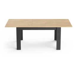 Table extensible - CRAFT - Rectangulaire - Décor mélamine chene hamilt