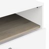 Kommode - WATSON - 6 Schubladen - Eiche Kronberg / Mattweiß - 162,7 x 