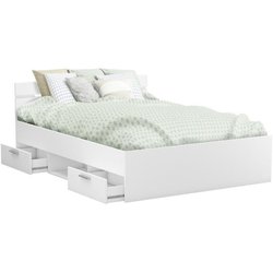 Demeyere MICHIGAN Erwachsenenbett  160 x 200 cm  Mehrere Stauräume 