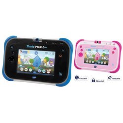 VTECH - Storio Max 2.0 5 Blue Console - Tableta educativa para niños d