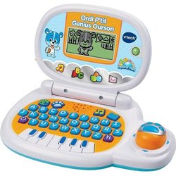 Ordinateur Éducatif Enfant VTECH P tit Genius Ourson Bleu - Multicolor