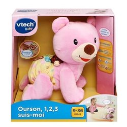 VTECH BABY - Bear, 1,2,3 Follow Me - Pink