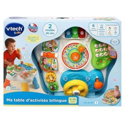 Table d activités bilingue VTECH - Ma Table D Activités Bilingue - Mul
