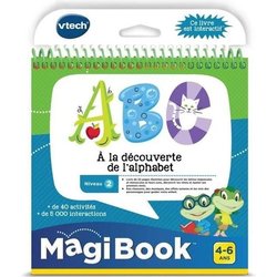 VTECH - Livre Interactif Magibook - ABC, a La Découverte De L Alphabet
