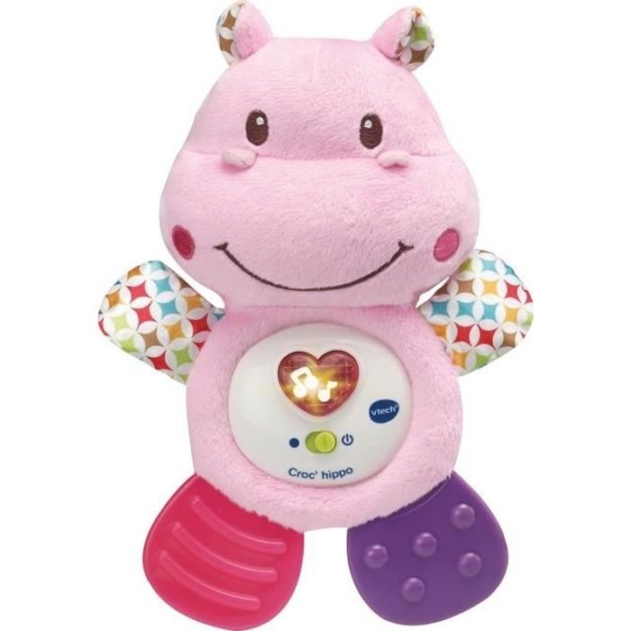 Croc hippo rosa