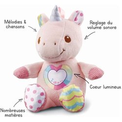 VTECH - Doudou - 528105 - Maé, Ma Licorne ein Câliner