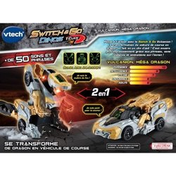 VTECH - Switch & Go Dinos - 1 click - Vulcanion, Mega Dragón