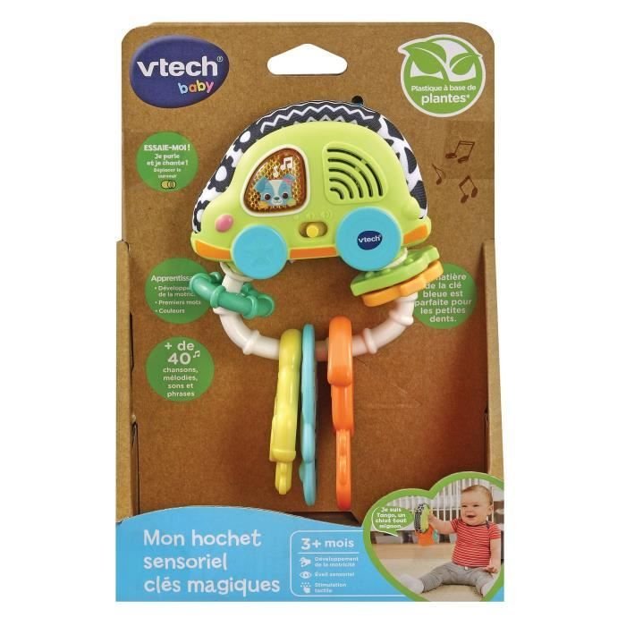 VTech Baby - My Magic Key Sensory Hochet (Bioplastic)